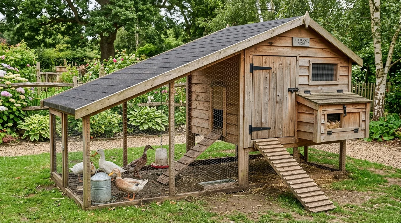 13 Duck Coop Ideas for Backyard Farming